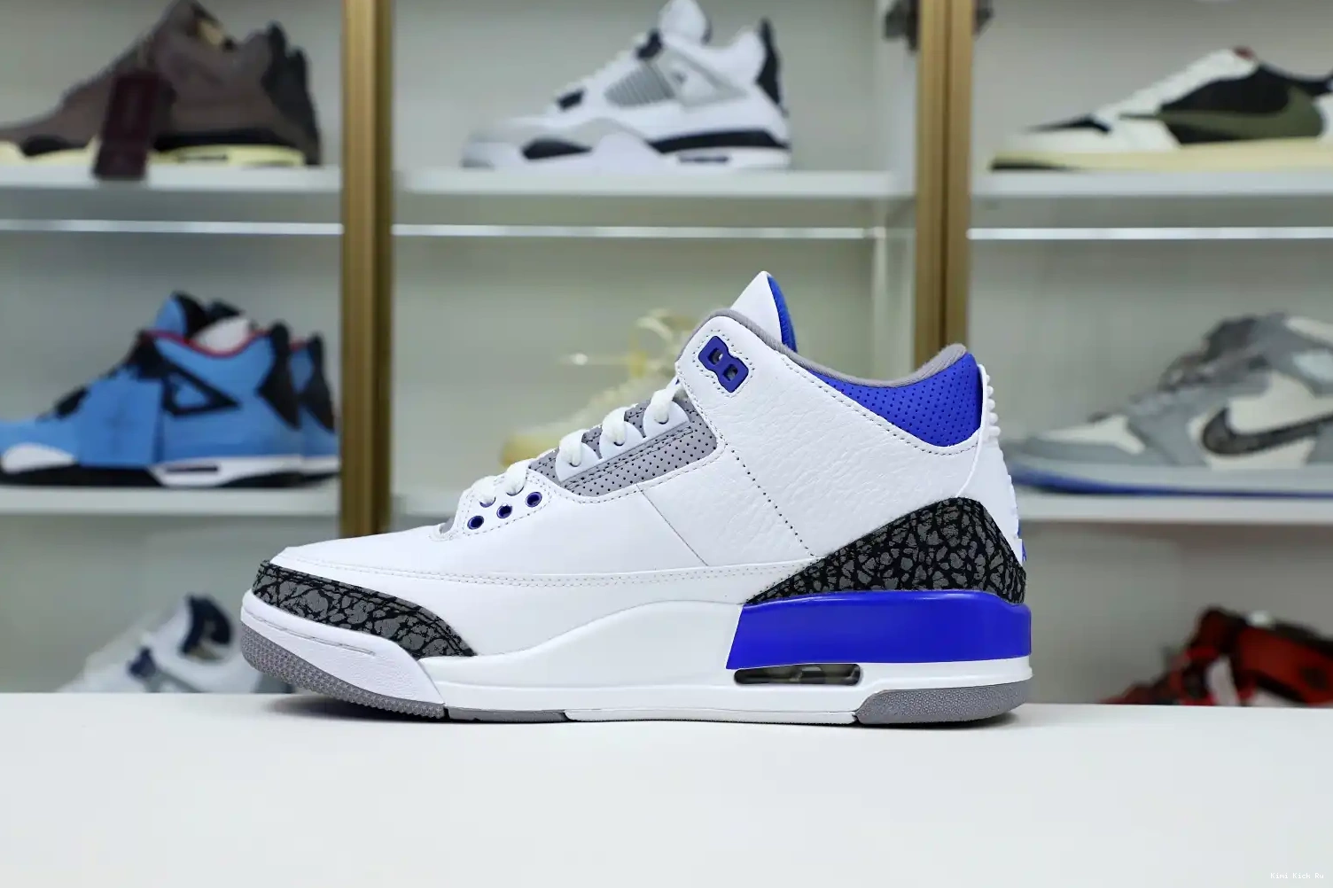 3 AIR 'RACER JORDAN BLUE' Kimikick RETRO 0714